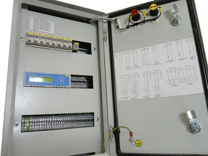 Шкаф управления системой отопления
